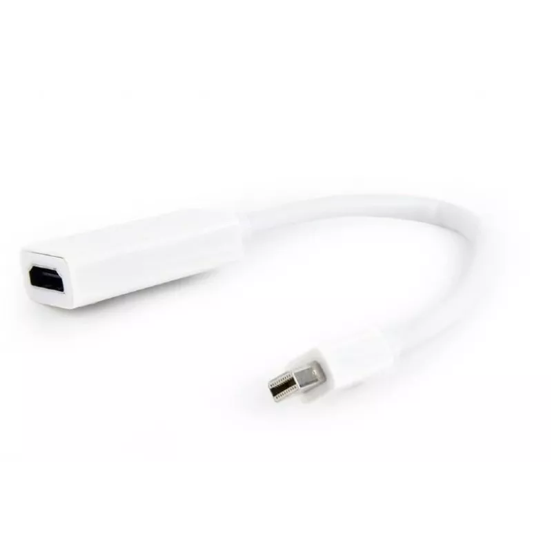 Gembird Mini DisplayPort naar HDMI adapter 4K 30Hz wit A-MDPM-HDMIF-02-W