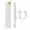 Baseus Magnetic Stepless Pro monitorlamp met touchpaneel (wit)