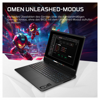 HP OMEN 16 gaming-laptop, AMD Ryzen 7 8745HX, 16,1 inch FHD 144Hz, 16GB DDR5, 512GB SSD, RTX 5060, FreeDOS
