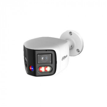 DAHUA IPC-PFW31259S-A180-E2-AS-PV-0280B 5MP dual-lens panorama outdoor netwerkcamera met actieve afschrikking, tweeweg-audio en PoE/Wi-Fi