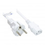 Good Connections Schuko-stekker naar IEC C13 stroomkabel, Wit, 1m