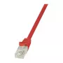 LogiLink Cat.6 U/UTP patchkabel, RJ45, rood, 1,5 m, EconLine
