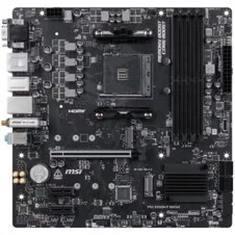 MSI PRO B550M-P WiFi6E moederbord (B550, AM4, mATX, AMD)