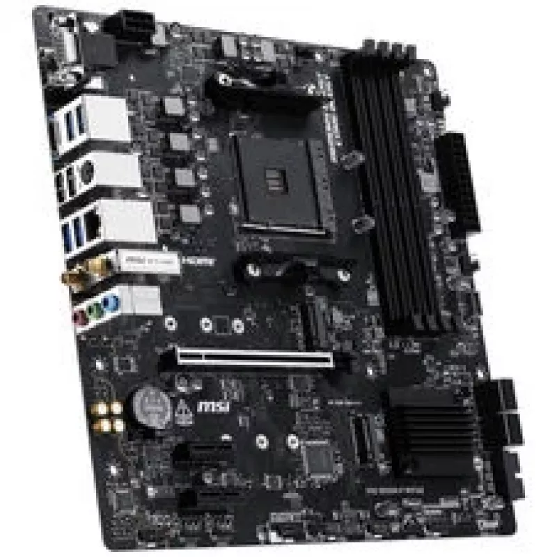 MSI PRO B550M-P WiFi6E moederbord (B550, AM4, mATX, AMD)