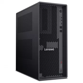Lenovo ThinkStation P4 30KN tower-workstation - AMD Ryzen 5 Pro 9655 3,9 GHz, 32 GB RAM, 512 GB NVMe SSD, Radeon-graphics, Windows 11 Pro, monitor