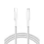 Belkin BOOSTCHARGE gevlochten USB-C naar Lightning kabel 2m wit