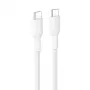 Belkin BOOSTCHARGE gevlochten USB-C naar USB-C kabel 60W PD 2m wit
