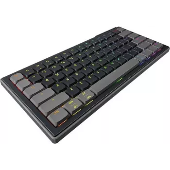 CHERRY K63W PRO COMPACT ULTRA-WIDEBAND mechanisch gaming-toetsenbord - CHERRY MX Low Profile 2.0 Red, US-layout, zwart