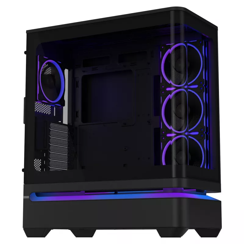 ASUS PRIME AP304 TG ARGB ATX Black Edition gaming-behuizing