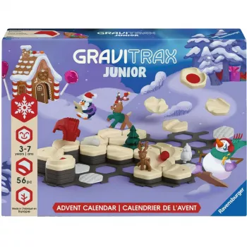 Ravensburger GraviTrax Junior adventskalender - 24 dagen knikkerbaan-verrassingen
