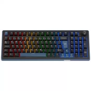 Ducky OK-M 98 gaming-toetsenbord, 98%-layout, hot-swappable, RGB, ISO - KTT lineaire switches