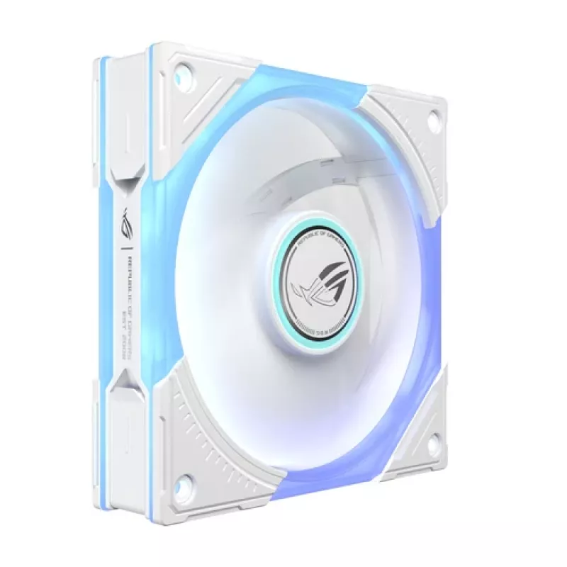 ASUS ROG Eurux GR120 ARGB Reverse Fan White Edition, 120 mm, enkele verpakking