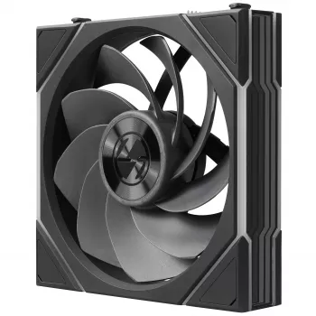 Lian Li UNI FAN TL FLEX Wireless ARGB Reverse Blade 120mm ventilator - zwart