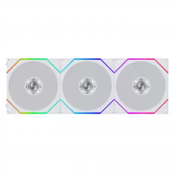 Lian Li UNI FAN TL FLEX Wireless ARGB 120mm ventilator, wit, 3-pack met controller
