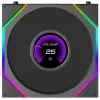 Lian Li UNI FAN TL LCD FLEX Wireless 120mm Reverse Blade ARGB PWM ventilator met LCD-display - zwart