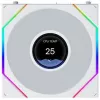 Lian Li UNI FAN TL LCD FLEX Wireless ARGB Reverse Blade 120mm ventilator - wit