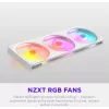 NZXT F360 RGB wit 360mm all-in-one vloeistof-CPU-koeler