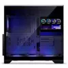 Phanteks XT V5 LCD midi-tower pc-behuizing, ATX, 7 inch LCD, gehard glas - zwart