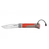 Opinel No. 08 Outdoor rood multifunctioneel zakmes