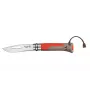Opinel No. 08 Outdoor rood multifunctioneel zakmes