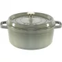 Staub La Cocotte 24cm ronde cocotte, eucalyptus, gietijzer