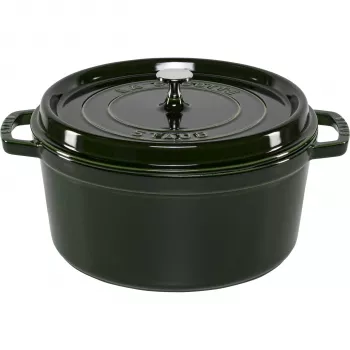 Staub La Cocotte Round 28 cm, 5,9 L, Basil Green, gietijzer