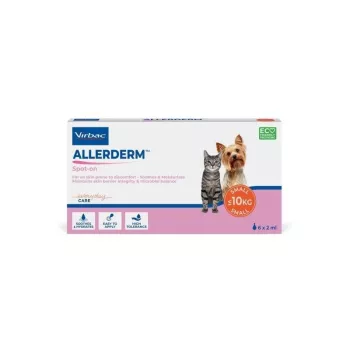 VIB Virbac Allerderm shampoo voor normale huid bij honden en katten 250ml