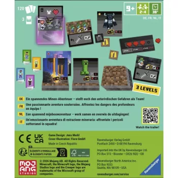 RAVENSBURGER Minecraft: Digging Down strategiespel