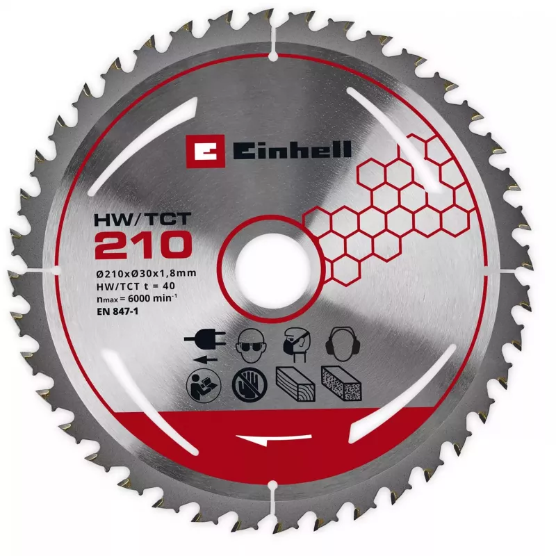 Einhell TE-TS 36/8 T Li-Solo accu-tafelcirkelzaag 210 mm (4340455)