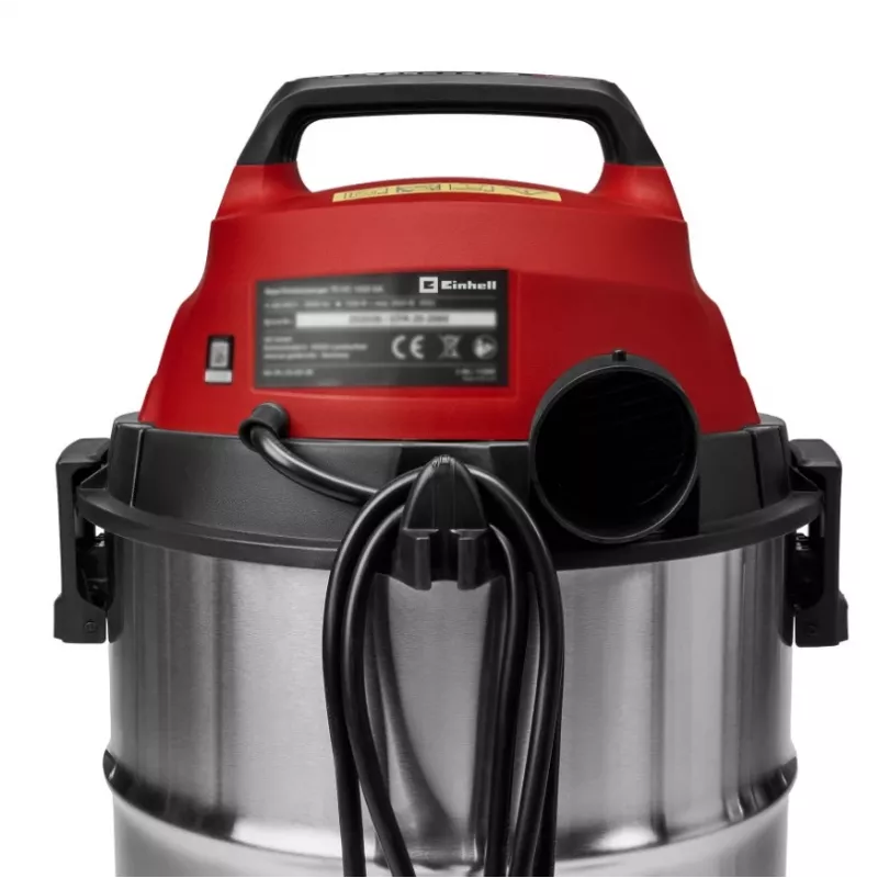 Einhell TC-VC 3055 SA nat-/droogzuiger voor de werkplaats met stopcontact, 30 L