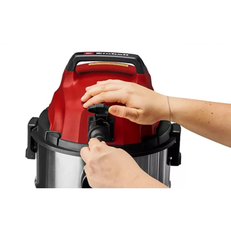 Einhell TC-VC 3055 SA nat-/droogzuiger voor de werkplaats met stopcontact, 30 L