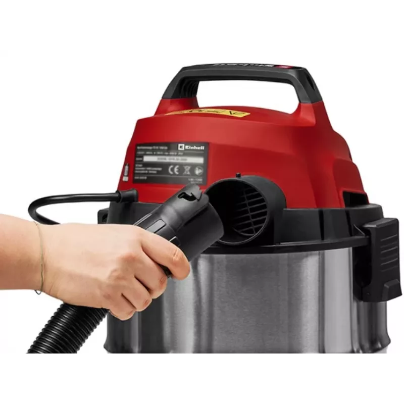 Einhell TC-VC 3055 SA nat-/droogzuiger voor de werkplaats met stopcontact, 30 L