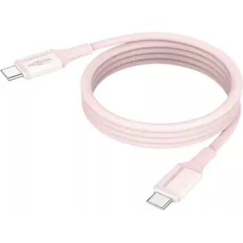 ANSMANN Magnetische USB-C siliconenkabel 1,2 m rosé