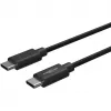 ANSMANN USB-C naar USB-C data- en oplaadkabel 2m zwart 60W PD