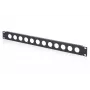 DIGITUS 1U rack-blindplaat voor 12 D-Sub-modules, 19 inch, zwart
