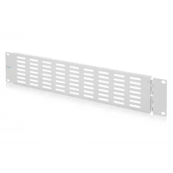 DIGITUS DN-97694 2U 19-inch scharnierend geventileerd blindpaneel, grijs