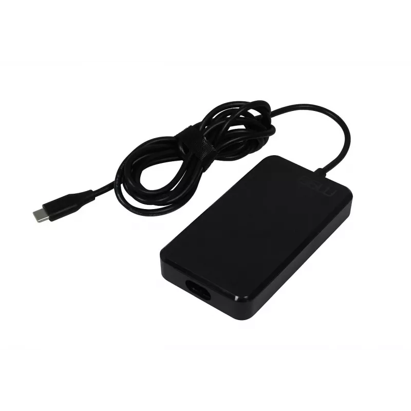 ALLNET 90W USB-C GaN PD voeding met 2,8m kabel - zwart