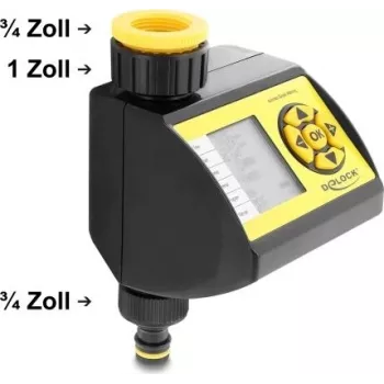 Delock irrigatiecomputer – 1-zone elektronische timer voor automatische tuinirrigatie