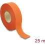 Delock weefselband 25 m x 25 mm scheurvast zelfklevend oranje