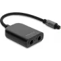Delock S/PDIF TOSLINK-verdeler 1 ingang 2 uitgangen