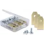 Delock titanium-gecoate vervangmessen voor Husqvarna, Gardena en Segway maairobot (30-pack)