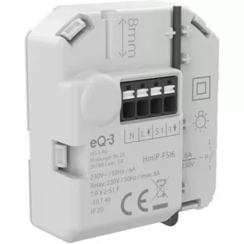 Homematic IP inbouw-schakelactor met tasteringang (6 A)