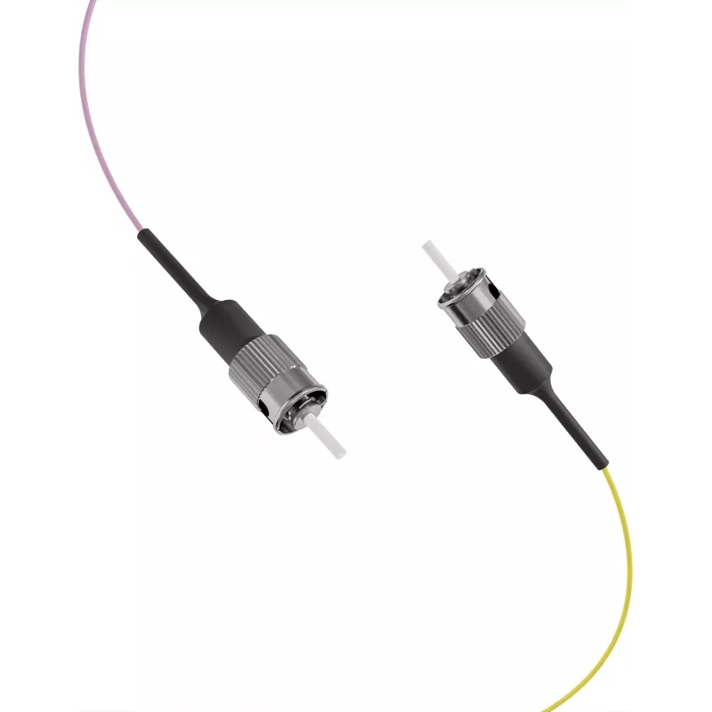 EFB fiber-pigtail ST 50/125µm OM4, 12-kleurenset, 2m