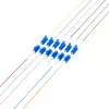 EFB FTTH-pigtail LC OS2 G.657.A2 12-kleurenset, 2m, singlemode 9/125µm, buigongevoelig, 12 vezels