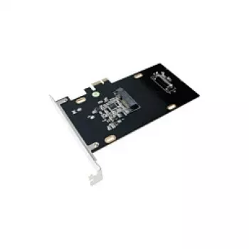 LogiLink PCI Express 3.0 x4 dual M.2 NVMe SSD en dual SATA III hybride-adapterkaart