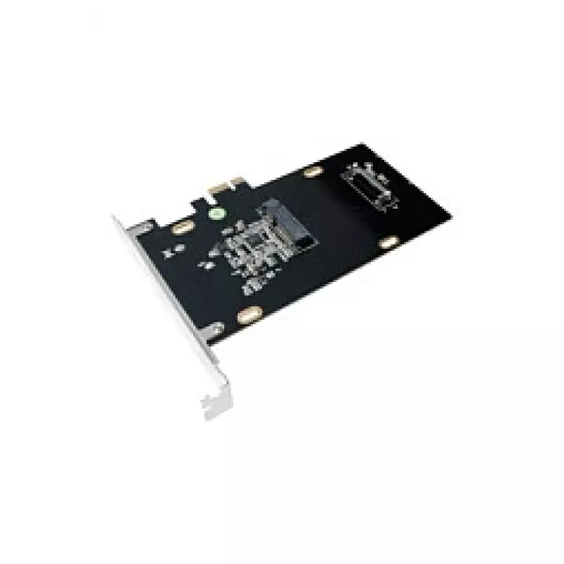 LogiLink PCI Express 3.0 x4 dual M.2 NVMe SSD en dual SATA III hybride-adapterkaart