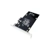 LogiLink PCI Express 3.0 x4 dual M.2 NVMe SSD en dual SATA III hybride-adapterkaart