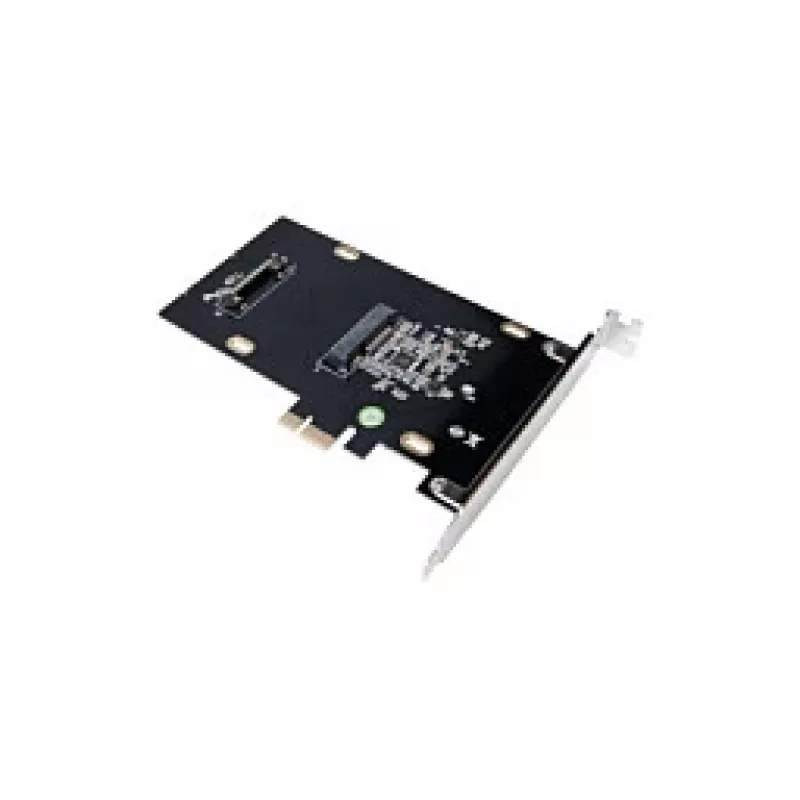 LogiLink PCI Express 3.0 x4 dual M.2 NVMe SSD en dual SATA III hybride-adapterkaart