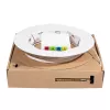 LogiLink FB4SC50 FTTH-afsluitbox met 50 m OS2 singlemode SC/APC-kabel, wit