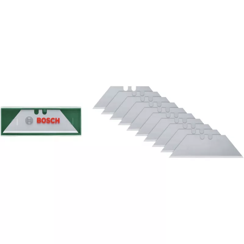 Bosch 1600A032UT trapeziummesjes, 10-pack in dispenserkarton